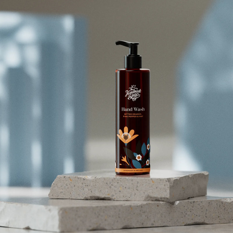 غسول اليدين - البرتقال المر، الفلفل الوردي والتبن | 250 مل